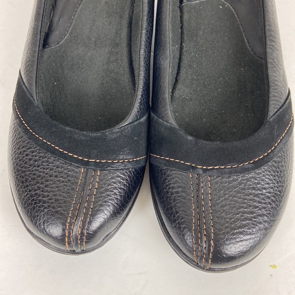 Clarks Bendables Slip On Shoes, Black Size 8 - Picture 6 of 10